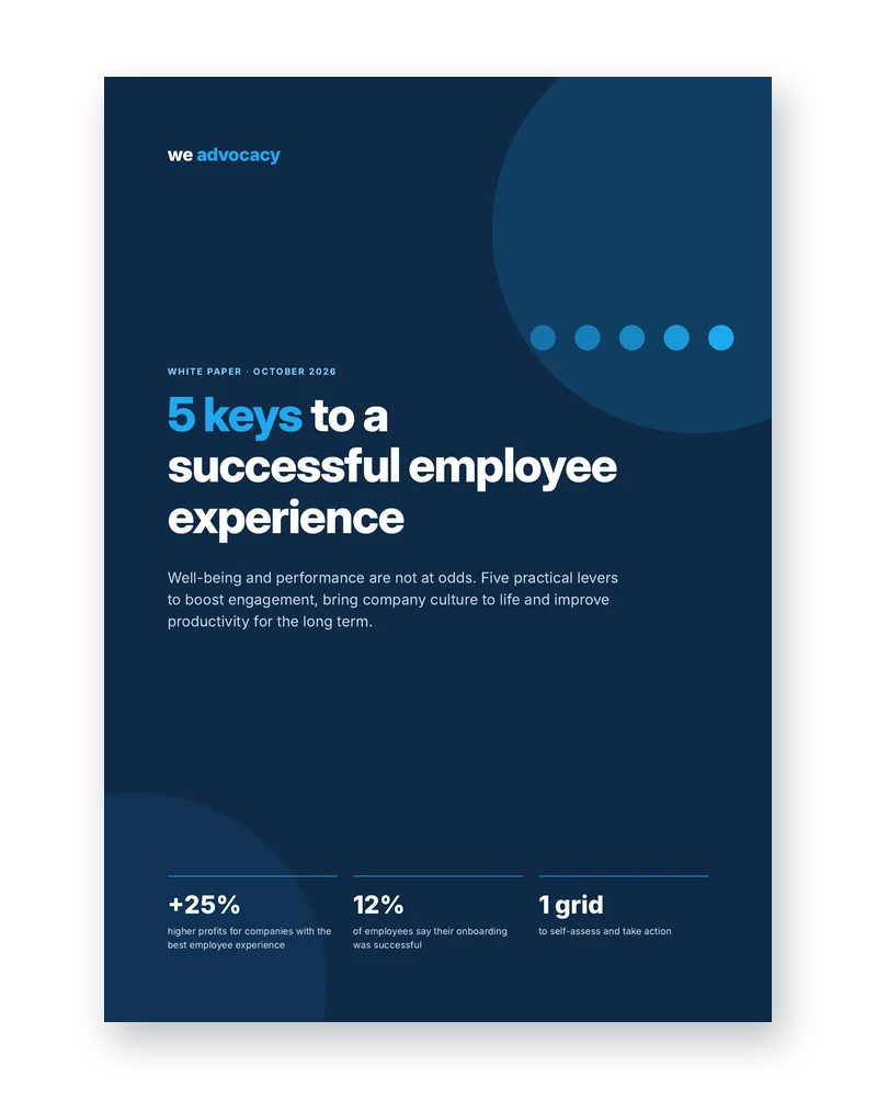 5 keys to a successful employee experience
