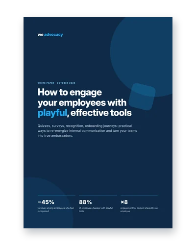 How to engage your employees with playful, effective tools