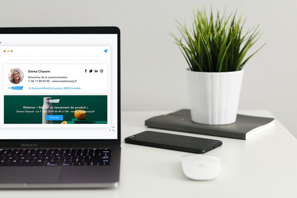 Tutoriel comment créer une signature de mail professionnelle