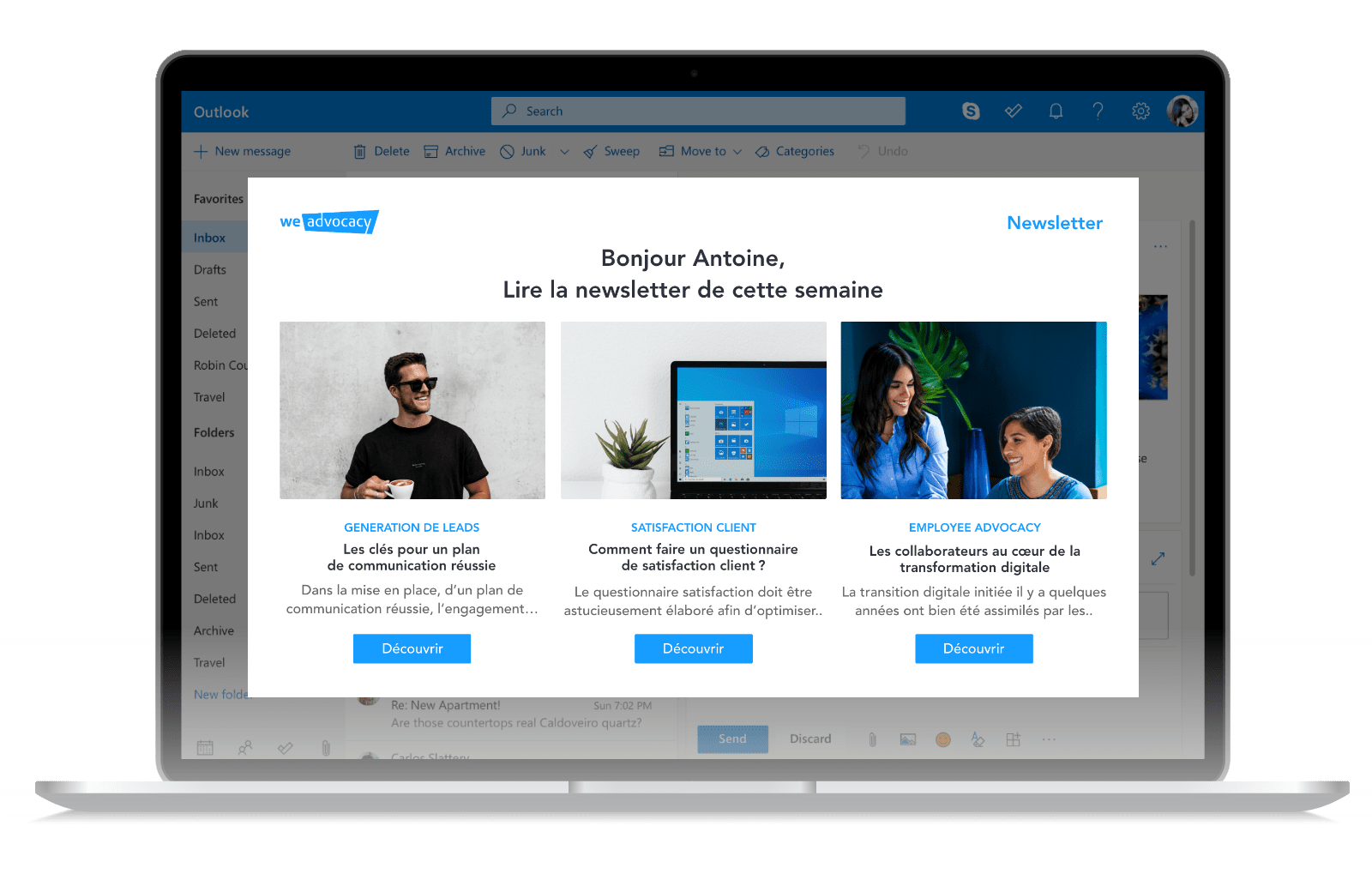 Réduisez vos mails internes
