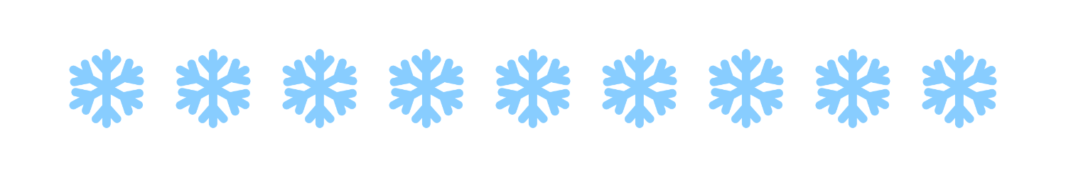 snowflake garland